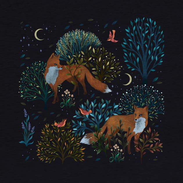 Forest Foxes by Episodic Drawing